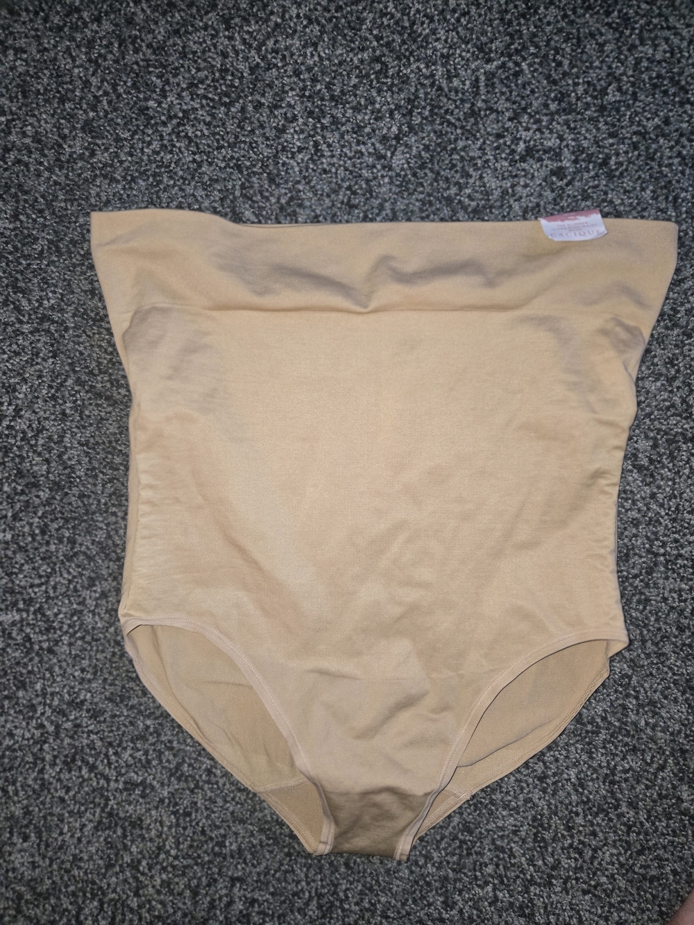 Cacique Ultra High-Waist Slimmer Brief in Beige